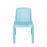 Pedrali Snow Junior 303 303AZ reviewed Tripo 3D model, Stocked turquoise blue, 42 x 45 x 62.5 cm