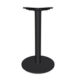 Pedrali Inox 4410 NERO black table base 3D model, diameter 45 cm, height 73 cm