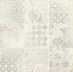 Floor and wall tile Dune TERRACOTA DECOR BLANCO 20*20 box: 0.68 sq.m. piece: 0.04 sq.m.