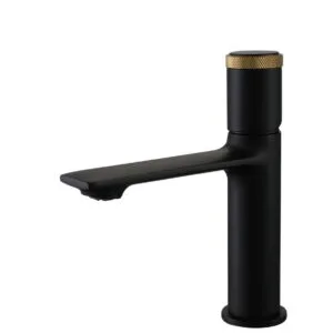 ხელსაბანის შემრევი ონკანი Empolo შავი მატი - Merlons.ge