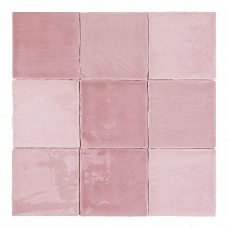 Tile Dune Tabarka Pink Glossy 15x15 cm 188246