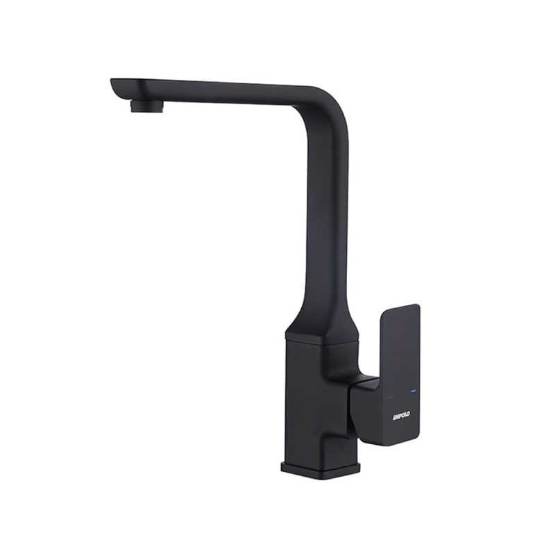 Kitchen Mixer Empolo Black Matte Square M23 2101MB