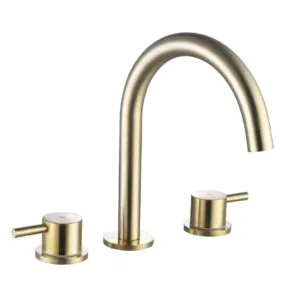 ხელსაბანის შემრევი ონკანი Empolo ბრაშირებული ოქროსფერი ოქროსფერი - Merlons.ge