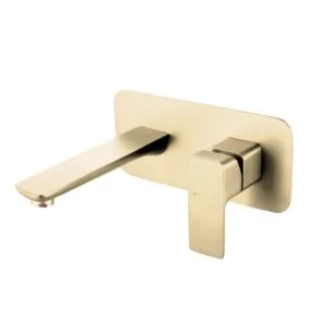 ხელსაბანის ჩასაშენებელი შემრევი ონკანი Empolo ბრაშირებული ოქროსფერი ოქროსფერი - Merlons.ge