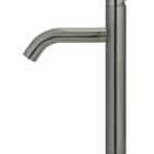 mb03xl01 pvdgm meir pvd gun metal round piccola tall basin mixer tap with 130mm spout 2 800x