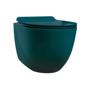 Wall mounted toilet Simas Vignoni Menta with mounting kit glossy 56cm VI18&F85||MEN