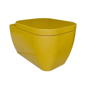 Wall mounted toilet Simas Henges Narciso with mounting kit glossy 55cm HE18&F85||NAR