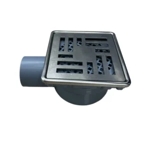 Square Trap Metline Stainless Metal Frame Hole. Cover M2 dry 10*10 cm M-10-A - (M2)