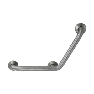Bathroom handrail Nofer for the disabled 135 degrees brushed 70*70cm 15161.S