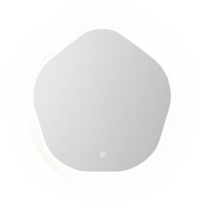 სარკე Empolo განათებით ხუთკუთხედი ოვალური კუთხეებით 70*70სმ MEL-26L