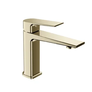 ხელსაბანის შემრევი Empolo ARMAN ბრაშირებული ოქროსფერი M38 1101BG