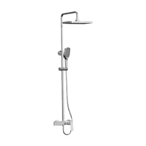 Shower system Empolo with shower head, hand shower, nozzle and mixer ARMAN chrome M38 3601