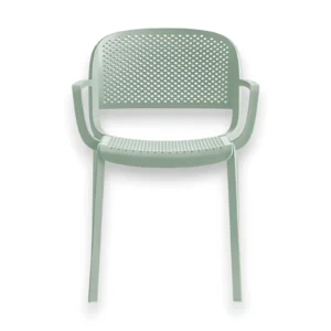 გარე გამოყენების სკამი Pedrali DOME სახელურებით მატერიალი VE2 58*53*81სმ 266VE2_1