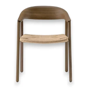 Living room chair Pedrali HERA walnut frame spun fabric 58.5*48.5*74.5cm 2864/NA_N