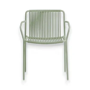 გარე გამოყენების სკამი Pedrali TRIBECA მეტალის ჩარჩო VE100E პოლივინილის მატერია VE 59*51.5*76.5სმ 3665/VE_VE100E