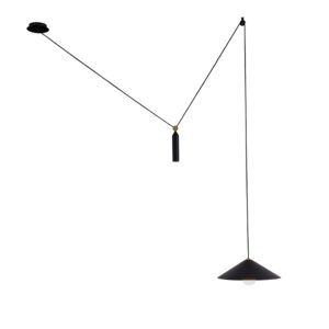 Chandelier Viokef ALTO adjustable 60W black 42*31-310cm 4258500