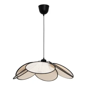 ჭაღი Viokef MARGARET LED 40ვატი NATURAL BLACK 70*150მ 4278800