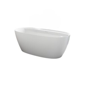 Bathtub stone Alcoswell Cassablanca Acrylic Whit Matte 170*80cm CAS 17080S-MW