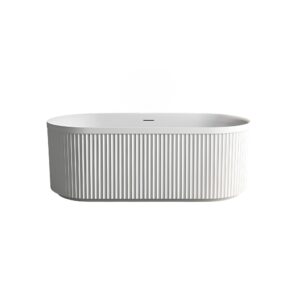 Bathtub stone Alcoswell Rosery Acrylic White Matte 170*80cm ROS 17080S-MW