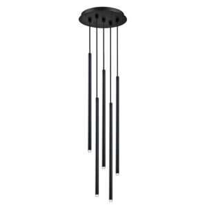 Люстра Viokef ZENIA 15 Вт, матовый черный 35,5*150 см 4291200