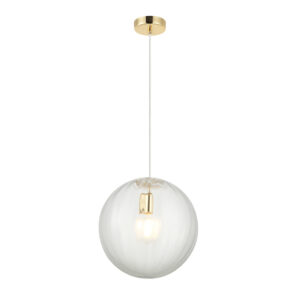 Chandelier Viokef DIANA 40 Watt CLEAR GOLD 30*150cm 4294300