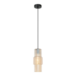 Люстра Viokef LILIAN 40 Вт CHAMPANGE ЧЕРНЫЙ 12*150 см 4294901