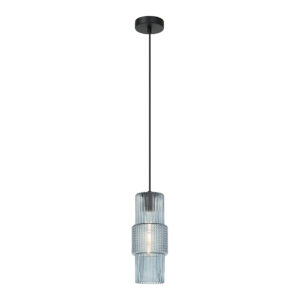 Chandelier Viokef LILIAN 40 Watt BLUE BLACKm 12*150cm 4294902