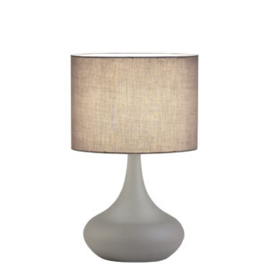 Настольная лампа Viokef Lana 40W серая 30*50см 4153000