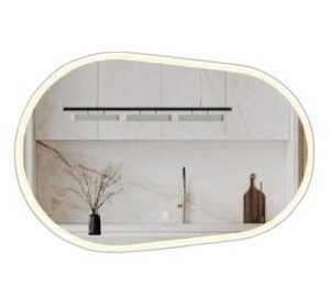 Jade Mirror CESAR/Oval LED Sensor 120*80cm JA23001-120N-Mirror