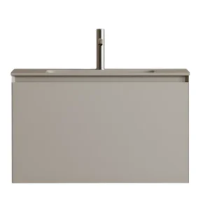 Jade კარადა ხელსაბნით ნესტსაწინააღმდეგო მასალა მატი ბეჟი კარადა და ხელსაბანი 74*48*46.5სმ JA23006-75B-Cabinet