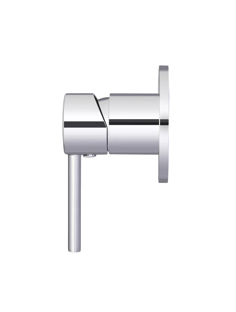 MW03 FIN C Meir Polished Chrome Round Wall Mixer Finish Set