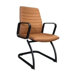 საოფისე სავარძელი Miago ტყავის ნარინჯისფერი 57.5*100სმ CV-B194BS-2