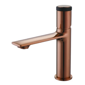 Смеситель для мойки Empolo с круглой головкой цвета розового золота M71 1101RG