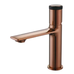 Смеситель для мойки Empolo с круглой головкой цвета розового золота M71 1101RG