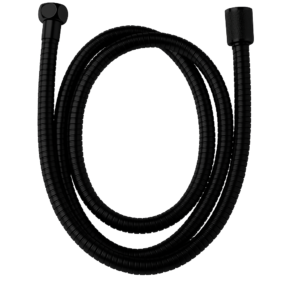 მოქნილი მილი Empolo ჰიგიენური ხელის შხაპისთვის შავი მატი 1.2მ M4501-120MB