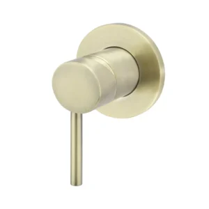 Built-in mixer Meir Round with single lever interior brushed gold MW03-PVDBB
