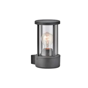 Настенный светильник Viokef с датчиком движения Aspen, 60 Вт, черный, для наружного использования, 12*21,8 см 4286100