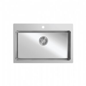Kitchen sink Ukinox Micro Stainless steel 83.8*55cm undermount ME838.559.12K