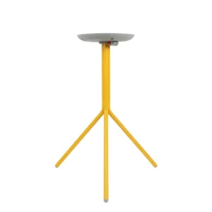 Ножка подставка кухонного стола Pedrali три ножки желтый 65,5*72 см 5453T_GI100E