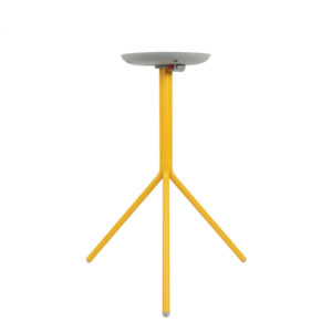 სამზარეულოს მაგიდის ფეხი Pedrali NOLITA სამი ფეხით ყვითელი 65.5*72სმ 5453T_GI100E