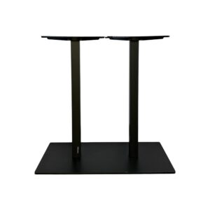 Kitchen table leg Pedrali INOX metal black 75*40cm 2 with rectangular surface 4467_NERO