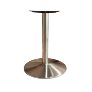 Table top Pedrali TONDA brushed stainless steel TE200 diameter 55 cm 4551/AC
