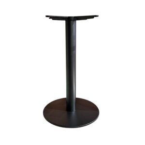 Kitchen table leg Pedrali INOX metal black 75*40cm for round surface 4410_NERO