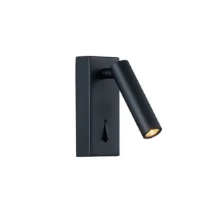 Настенный светильник Viokef  Zen 4 Вт  черный 5*12 см 4229301