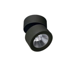Точечный светильник Viokef MORIS 11 Вт черный диаметр 10 см 4208301
