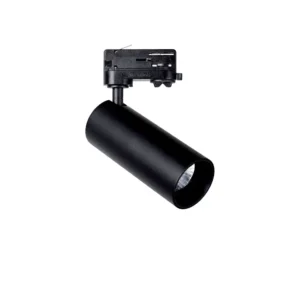 Spot lighting Viokef REEDS 50watt black diameter 6.2 cm 4184201