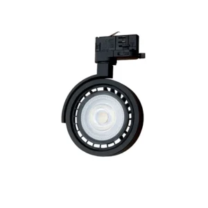 Spot lighting Viokef FLIS 35watt black diameter 12.7cm 4224600