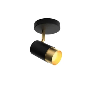 Strip lighting Viokef ZIGGY 35watt black and gold 10.9*14cm 4252400