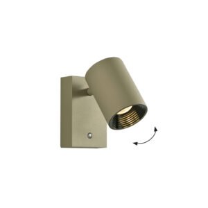 კედლის სანათი Viokef MELINA 8ვატი Olive Green 8*12სმ 4335201