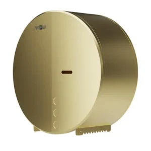 Держатель для туалетной бумаги Nofer Круглый PVD матовое золото Нержавеющая сталь 05046.G